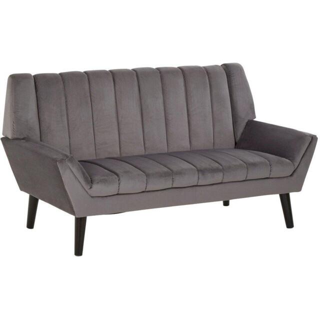 Interiors by Premier Savina 2 Seat Grey Sofa - image 1