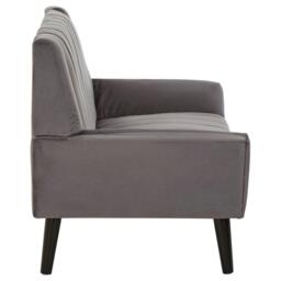 Interiors by Premier Savina 2 Seat Grey Sofa - thumbnail 4