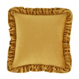 Catherine Lansfield So Soft Velvet Touch Double Frill Cushion - thumbnail 5