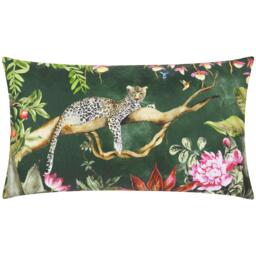 Evans Lichfield Leopard Rectangular Outdoor Cushion