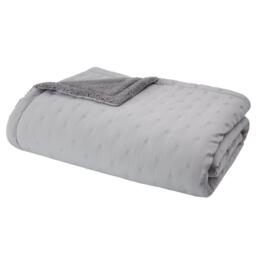 Catherine Lansfield Cosy Nori Soft Sherpa Bedspread - thumbnail 4