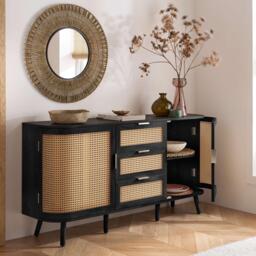 Birlea Noah 2 Door 3 Drawer Sideboard - thumbnail 2