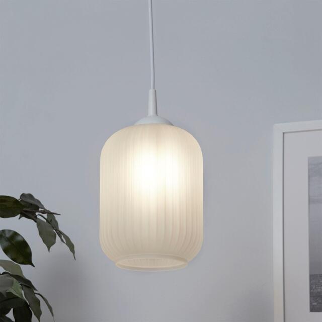 Lighting Collection Frosted Glass Easy Fit Shade - image 1