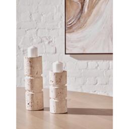 Fifty Five South Astratto Neutral Abstract Textured Wall Art - thumbnail 5