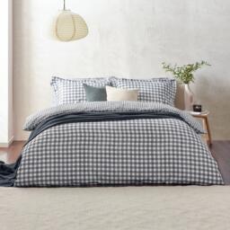 Yard Barton Gingham Check Duvet Set - thumbnail 1