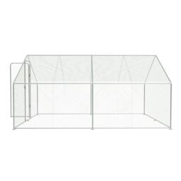 KIDKID PET Metal Walk-in Chicken Coop Run with PE Tarpaulin - thumbnail 4