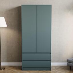 Lassic Vida Designs Denver 2 Door Wardrobe With Drawers - thumbnail 5