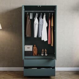 Lassic Vida Designs Denver 2 Door Wardrobe With Drawers - thumbnail 4