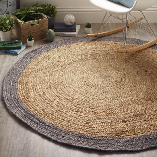 Origin Rugs Jute Border Rug - image 1