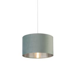 Lighting Collection Velvet Drum Shade
