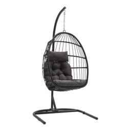 Breeins Outdoor Hanging Egg-Shaped Chair - thumbnail 4