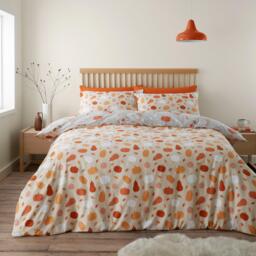 Catherine Lansfield Brushed Cotton Autumn Gonks Duvet Cover Set - thumbnail 2