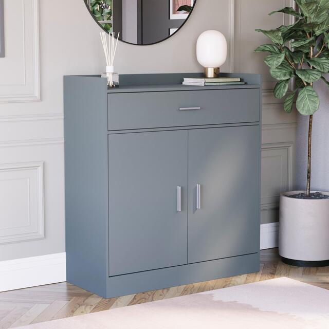 Lassic Vida Designs Dalby 2 Door 1 Drawer Shoe Cabinet