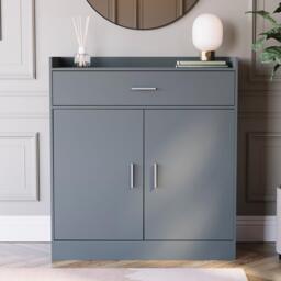Lassic Vida Designs Dalby 2 Door 1 Drawer Shoe Cabinet - thumbnail 3