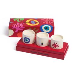 Assouline Travel From Home Mini Scented Candle - Set of 3 - thumbnail 1