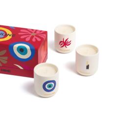 Assouline Travel From Home Mini Scented Candle - Set of 3 - thumbnail 3