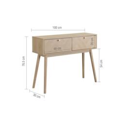 Birlea Herringford Console Table - thumbnail 9