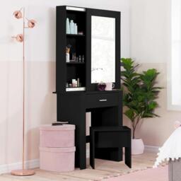 Birlea Evelyn Sliding Mirror Dressing Table - thumbnail 2