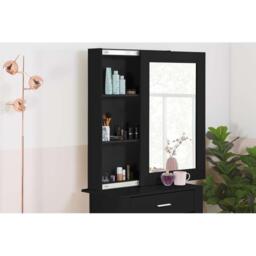 Birlea Evelyn Sliding Mirror Dressing Table - thumbnail 5