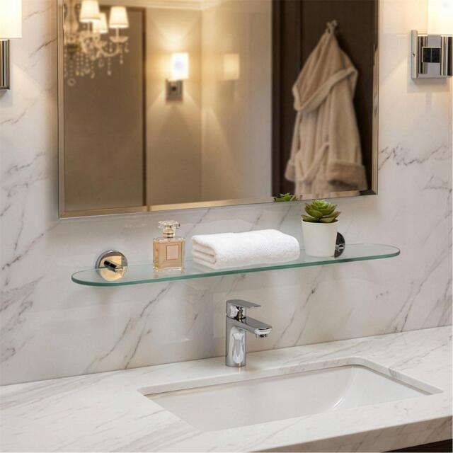 Croydex Flexi-Fix Romsey Glass Shelf - image 1