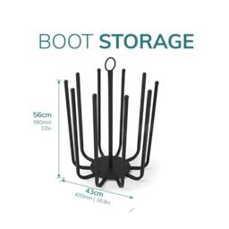 House of Home 5 Pair Round Shoe Rack - thumbnail 2
