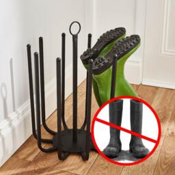 House of Home 5 Pair Round Shoe Rack - thumbnail 5