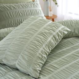 Catherine Lansfield Seersucker Duvet Cover Set - thumbnail 2