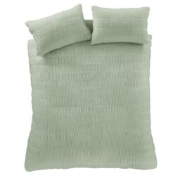 Catherine Lansfield Seersucker Duvet Cover Set - thumbnail 5