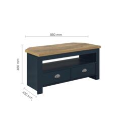 Birlea Highgate Corner TV Unit - thumbnail 8