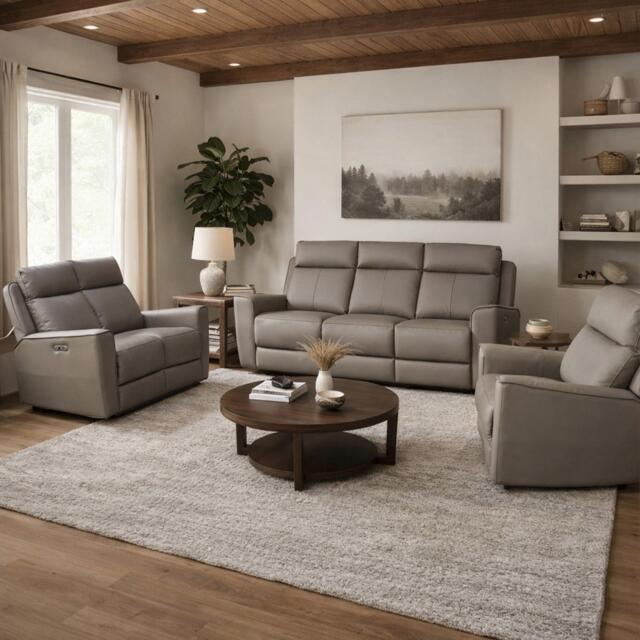 Aspire Elmhurst 3 + 2 + 1 Power Recliner Sofa Suite