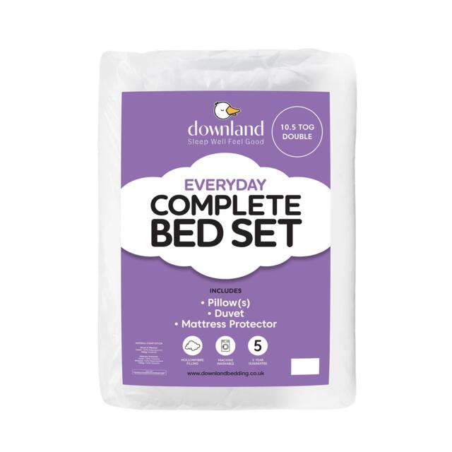 Downland Everyday Complete Bedset- 10.5tog Duvet Pillow(s) - image 1