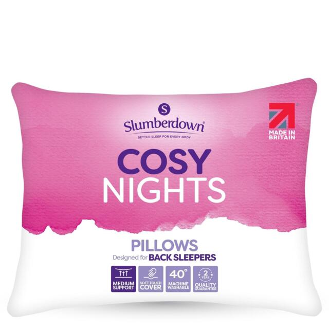 Slumberdown Cosy Nights Medium Support Pillow - image 1