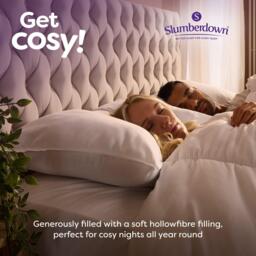 Slumberdown Cosy Nights Medium Support Pillow - thumbnail 2
