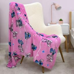 Disney Stitch Lilo & Stitch Chill Rotary Fleece Blanket - thumbnail 5