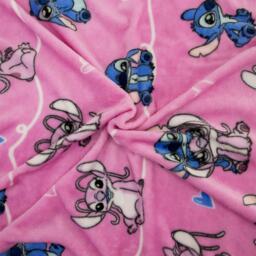 Disney Stitch Lilo & Stitch Chill Rotary Fleece Blanket - thumbnail 4