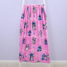 Disney Stitch Lilo & Stitch Chill Rotary Fleece Blanket - thumbnail 6