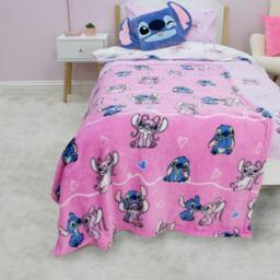 Disney Stitch Lilo & Stitch Chill Rotary Fleece Blanket - thumbnail 3