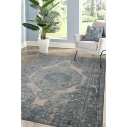 Homemaker Juno Medallion Rug Blue - thumbnail 1