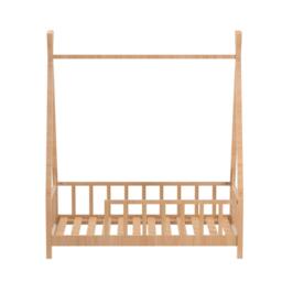 Kabinet UK Kids Premium Wood House Bed Frame with Fence - thumbnail 4