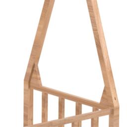 Kabinet UK Kids Premium Wood House Bed Frame with Fence - thumbnail 8