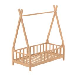 Kabinet UK Kids Premium Wood House Bed Frame with Fence - thumbnail 3