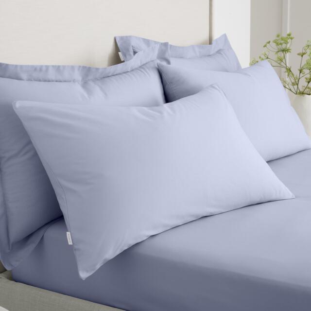 Bianca 200 TC Cotton Percale Standard Pillowcase Pair
