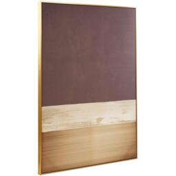 Fifty Five South Astratto Canvas Gold and Grey Foil Wall Art - thumbnail 5