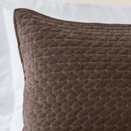 Bianca Attica Velvet Embroidered Pillow sham Pair - thumbnail 2