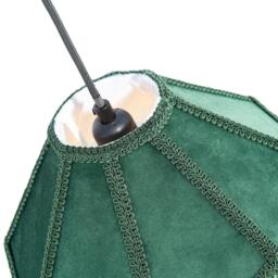 K Living Tassle 8 Inch Dark Green Traditional Shade - thumbnail 2