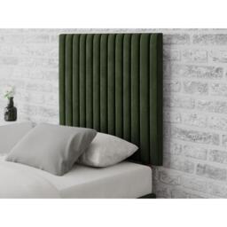 Aspire Grant 80 cm Headboard, Plush Velvet Fabric, Navy, - thumbnail 1