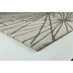 Esselle Aura Starburst Natural / Charcoal 120 x 170cm Rug - thumbnail 2