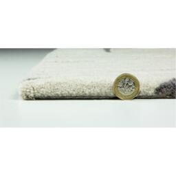 Esselle Aura Starburst Natural / Charcoal 120 x 170cm Rug - thumbnail 4