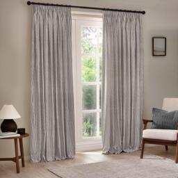 Yard Hebden Striped 100% Cotton Lined Pencil Pleat Curt - thumbnail 2