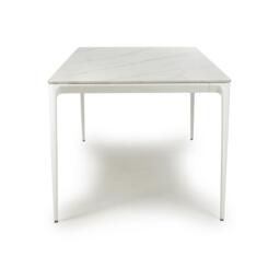 Shankar Monarch White Dining Table - thumbnail 3